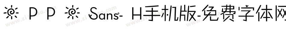 O P P O Sans- H手机版字体转换